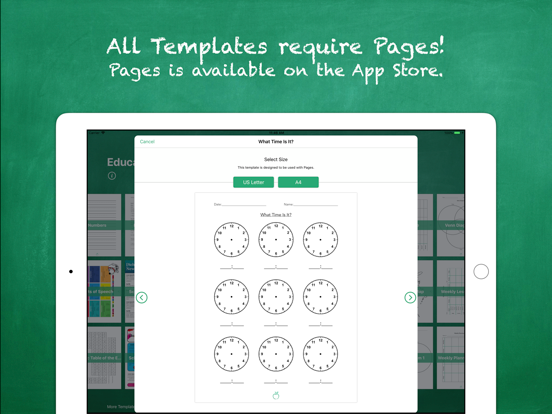 Education templates by nobody wants