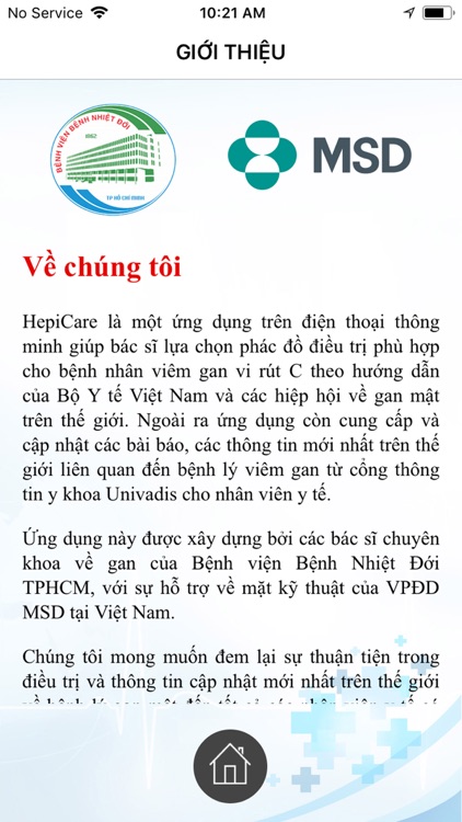 HepiCARE: Chẩn đoán VGSV C HCV screenshot-3