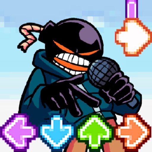 Music Fighter Whitty FNF Game Icon