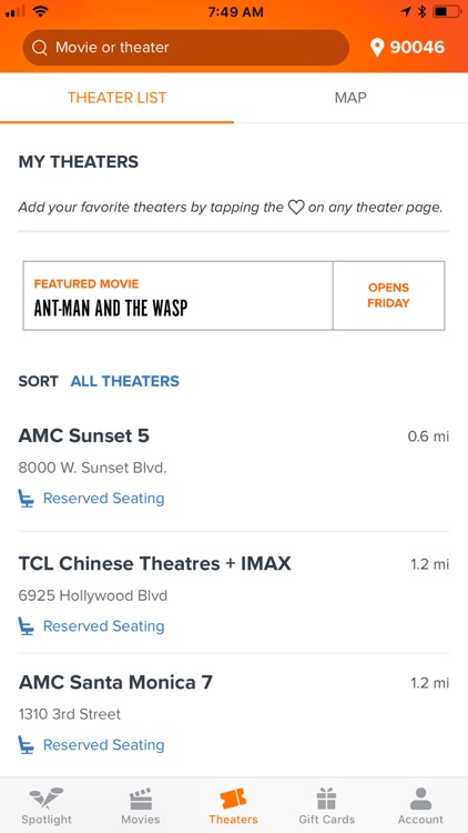 Fandango - Showtimes + Tickets screenshot-3