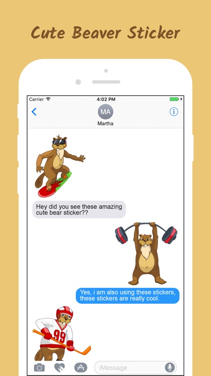 Beaver Sticker Emojis
