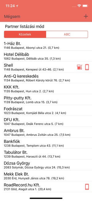 RoadRecord útnyilvántartó app(圖4)-速報App