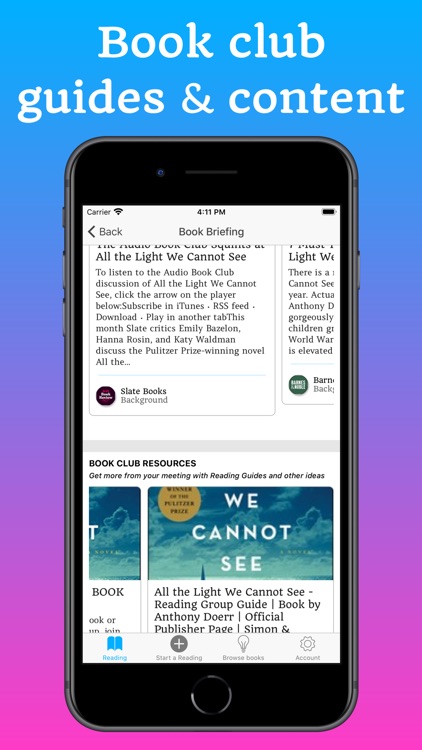 Bookship - A Virtual Book Club screenshot-4