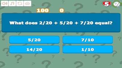 Grade 6 Math Trivia screenshot 2