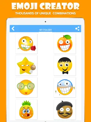 Imágen 4 Emoji Creator: Emoticons Maker iphone