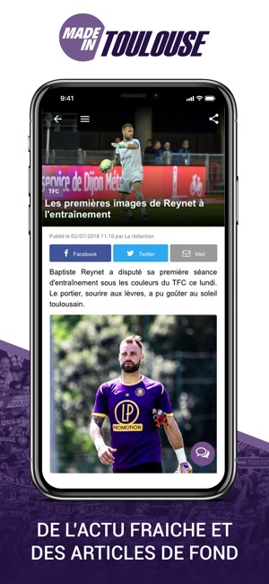 Foot Toulouse(圖2)-速報App