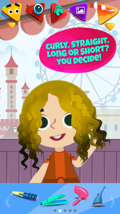 Kids Hair Salon Saga Kintoons Apps 148apps