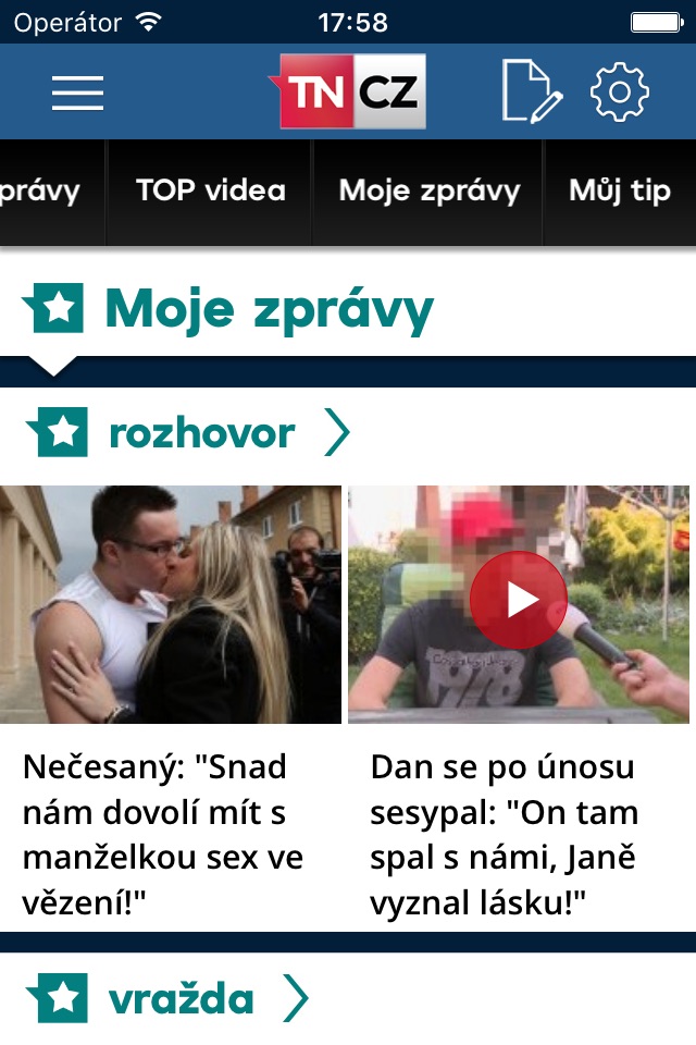 TN.cz screenshot 3