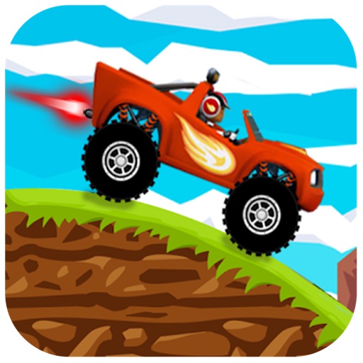 Hill Racing Of Blaze Trucks iOS App