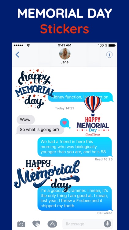 Happy Memorial Day Celebration