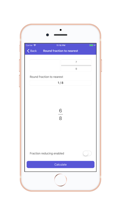 Fractions Converter & Calc screenshot 2