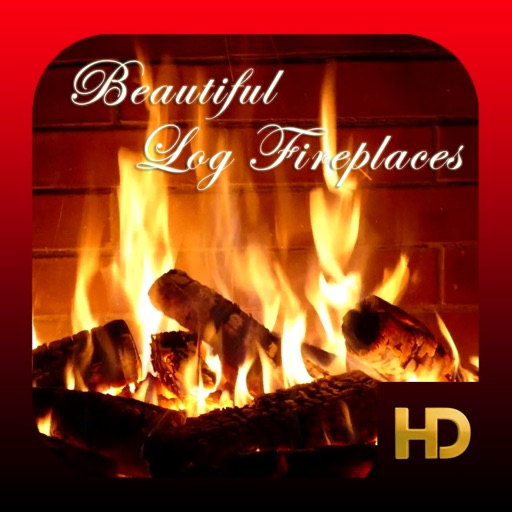 Beautiful Log Fireplaces HD Download