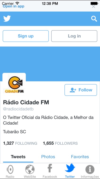 Rádio Cidade Tubarão FM