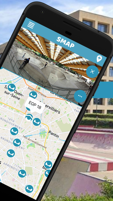 Smap - Skateparks, skate spots screenshot 2