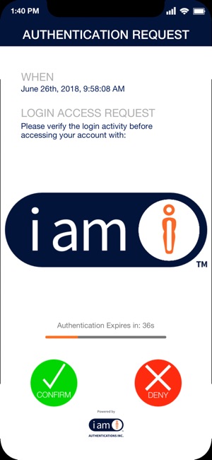 IAmI Authentication - Admin(圖2)-速報App