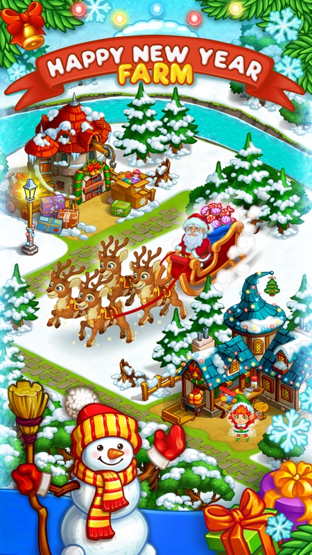 Happy New Year Farm Christmas Online Game Hack And Cheat