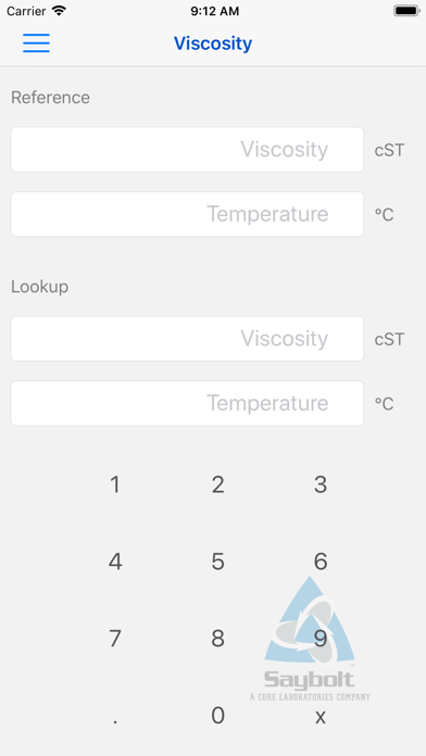 How to cancel & delete Saybolt Viscosity from iphone & ipad 1