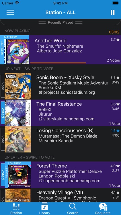 iRainwave Player
