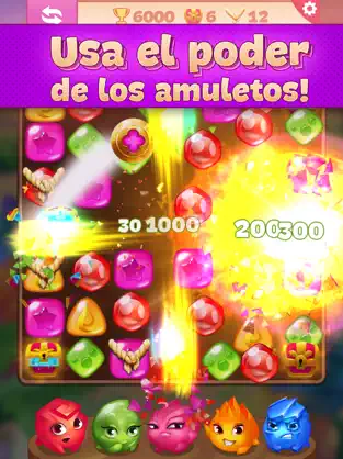 Captura 3 Charms of the Witch: 3 en raya iphone