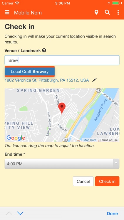 Mobile Nom - Food Truck Finder screenshot-8