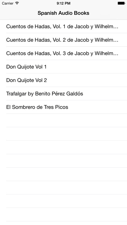 Spanish Audio Books