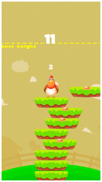 Happy Chicken Jump Up screenshot-3