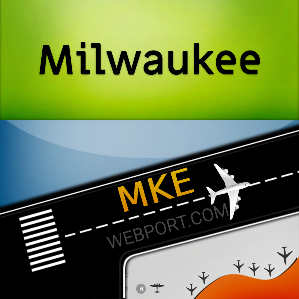 Get Milwaukee Airport (MKE)+ Radar for iOS, iPhone, iPad Aso Report