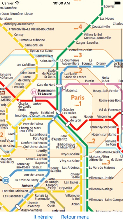 Métro RER de Paris screenshot-4