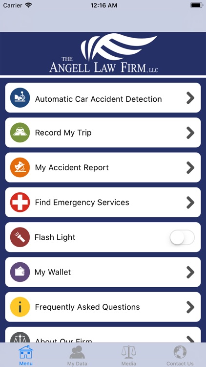 Angell Law Firm Injury App