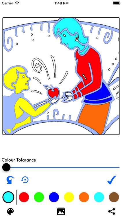 Tap & Color Clip Art Photos