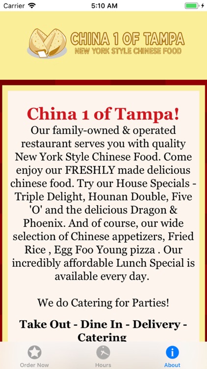 China 1 of Tampa screenshot-3