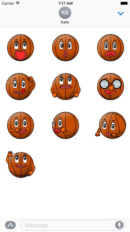 Basketball Club Emoji Sticker
