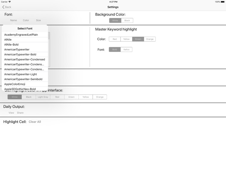 Spreadsheet Highlighter