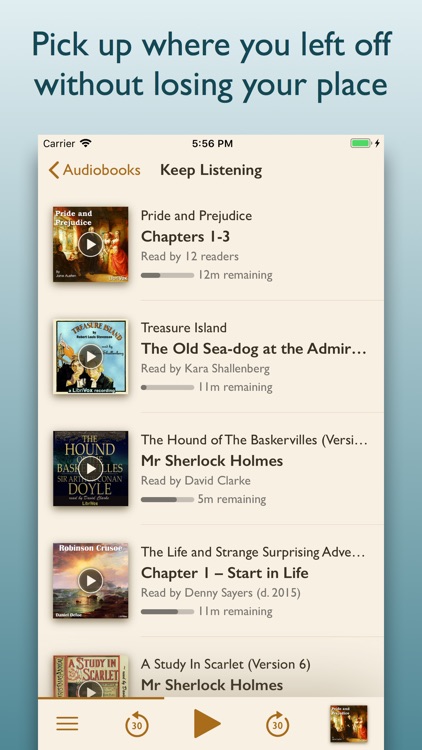 Oldio - Audiobook Classics screenshot-3