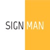 SIGN MAN