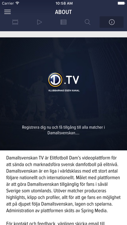 Damallsvenskan TV