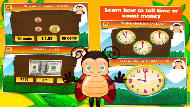 Bugs Second Grade Kids Games