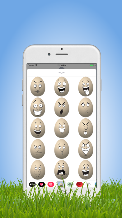 Cute Egg Emojis Stickers screenshot 3
