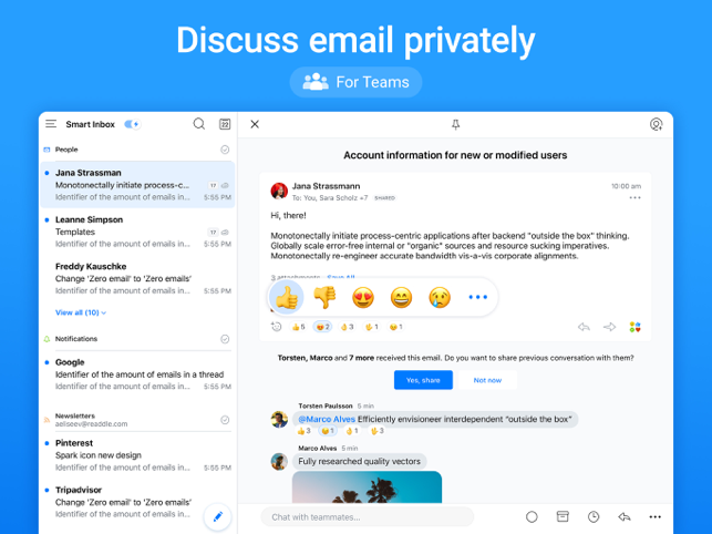 ‎Spark Mail – Email by Readdle Screenshot
