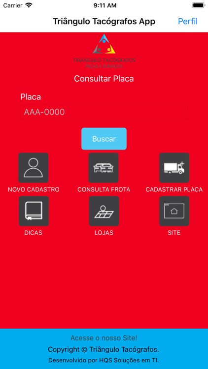 Triângulo Tacógrafos App