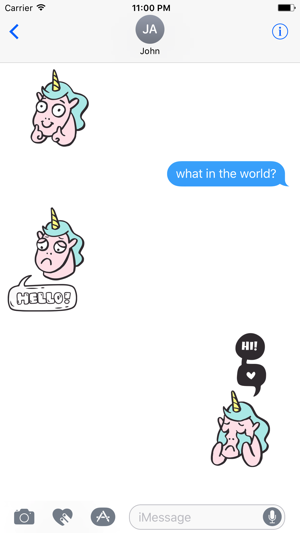 Silly Unicorn Speech Bubbles(圖3)-速報App