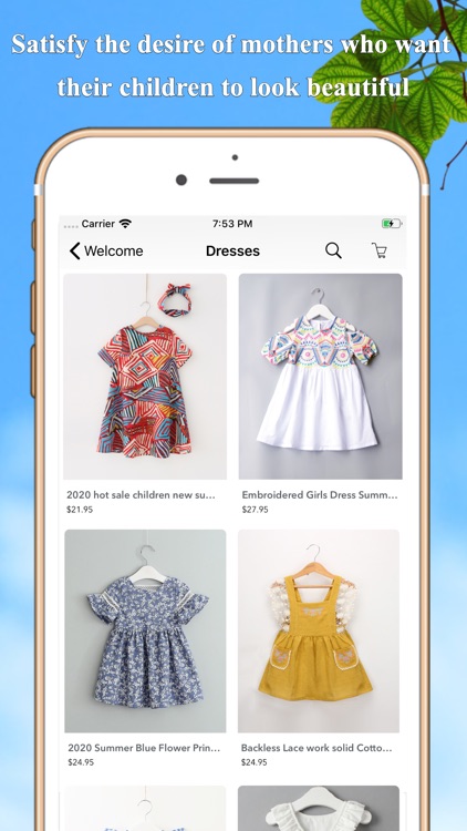 Fashion baby online shopping