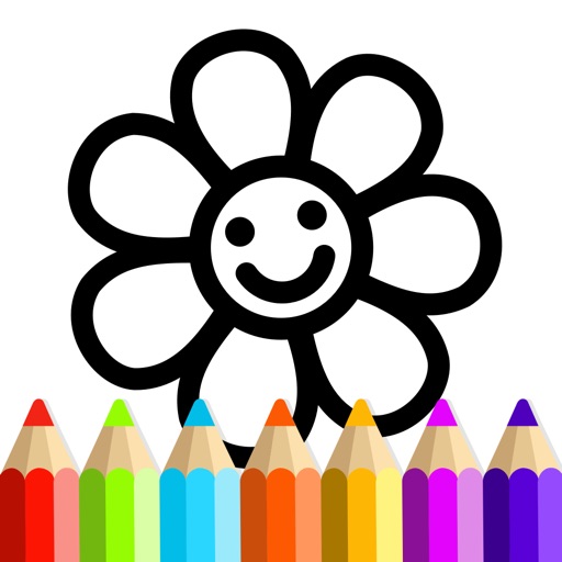 Coloring Games for Kids 2 to 6 Icon