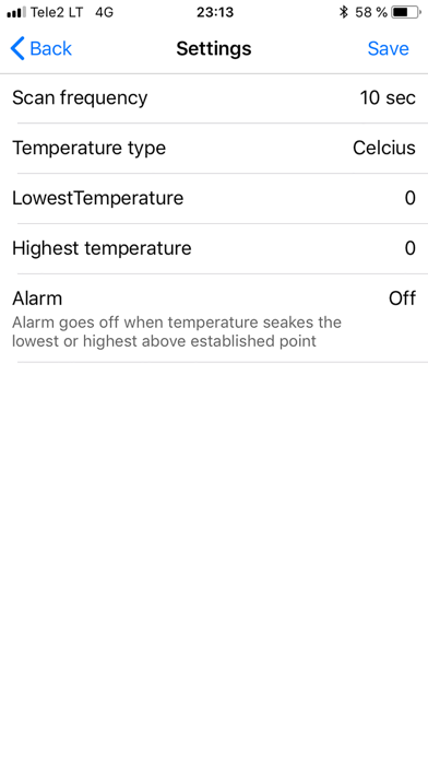 Timberin Temperature Monitor screenshot 3