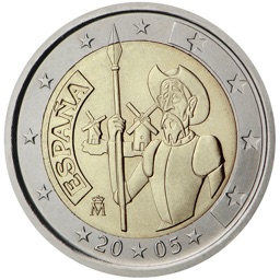 2 Euro coins