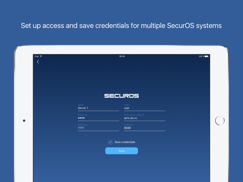 SecurOS Mobile 11 screenshot 3