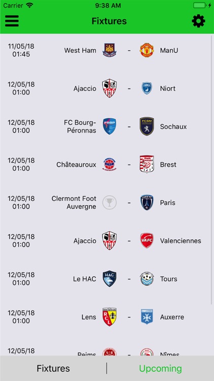 Fixtures 360 – Folow your team