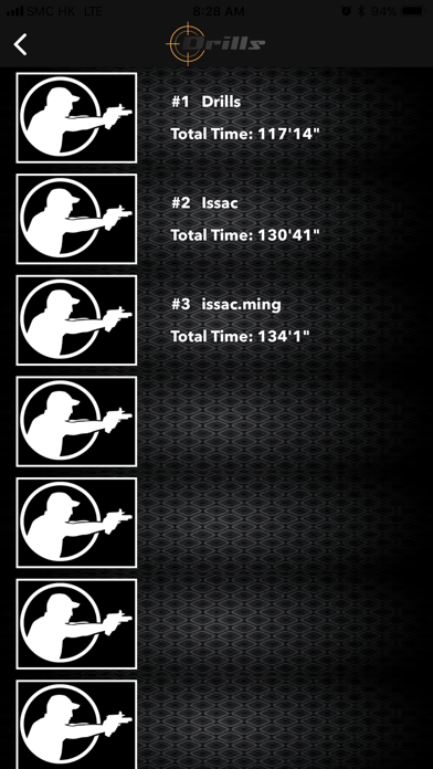 Drills Leaderboard screenshot 3