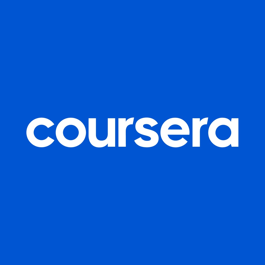 Coursera: Learn new skills logo