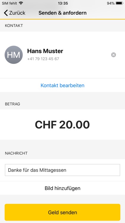 PostFinance TWINT screenshot-3